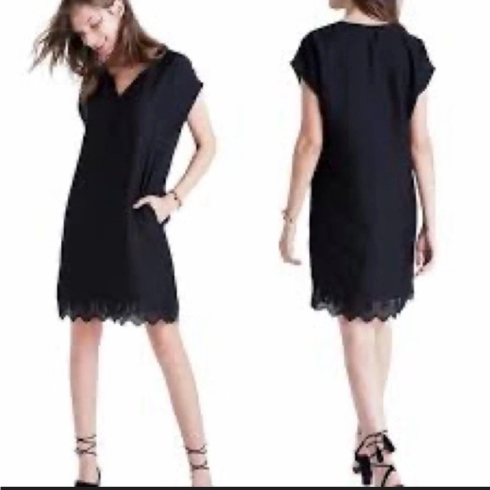 201 Madewell Duskaway Eyelet Dress Size Small